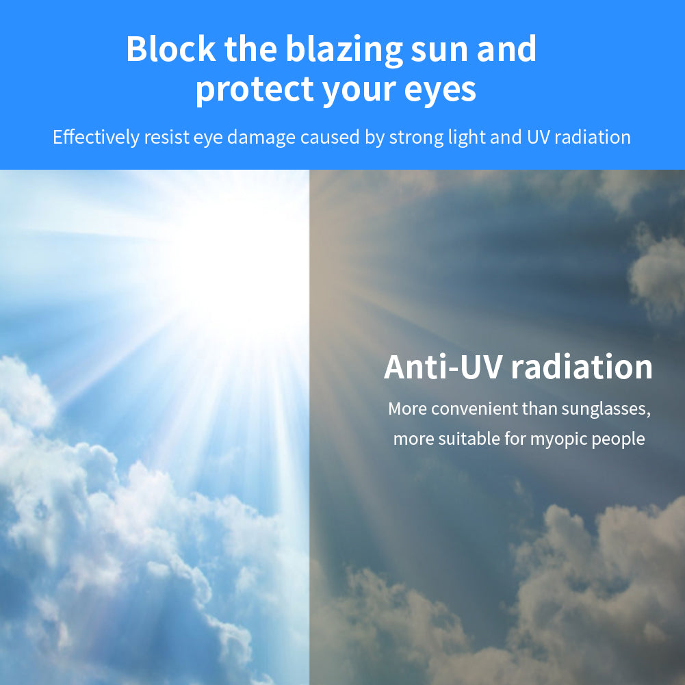 Sun Visor Extender for Car Windshield Polarized Anti Glare Car Visor Extension Angle Adjustable Sun Blocker and Night Vision Visor